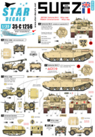 1956 Suez Crisis # 1. British and French Tanks and AFVs.