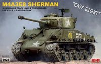 M4A3E8 Sherman w/workable track links and torsion bars