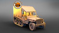 Jeep Willys tracked - Image 1