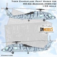Tiger Camouflage Paint Mask Set For MH-60 SeaHawk HSM-73 - Image 1