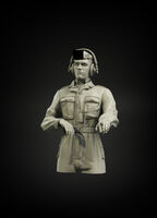 Waffen-SS cammo overalls  tank crew (3 figures)