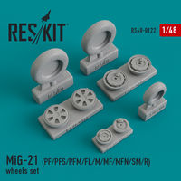 MiG-21 (PF/PFS/PFM/FL/M/MF/MFN/SM/R) wheels set - Image 1