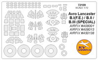 Avro Lancaster B.I(F.E.) / B.II / B.III (SPECIAL AIRFIX)+ wheels masks - Image 1