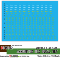 Modern US Ammunition Box decal set