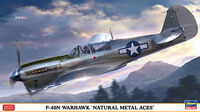 P-40N Warhawk Natural Metal Aces