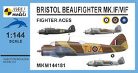 Bristol Beaufighter Mk.IF / Mk.VIF - "Aces"re-box (new decals / 4 x RAF) - Image 1