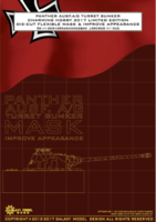 Panther Ausf. A / G Turret Bunker - Die-cut Flexible Mask and Improve Appearence (for Meng TS-035S)
