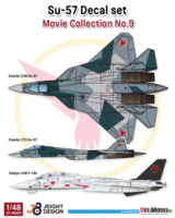 Su-57 Decal set - Movie Collection No.9