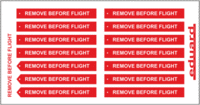 Remove Before Flight FABRIC