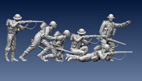 British WWII Infantry Attacking - Image 1