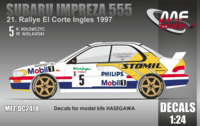 Subaru Impreza 555 K. Holowczyc – 21. Rallye El Corte Ingles 1997 - Image 1