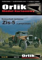 Samochd cysterna ZIS-5 z przyczep.. - Image 1