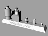 German "Command" vehicles antenna set - Image 1