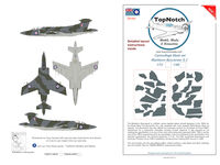 Blackburn Buccaneer S.2 B/C - Standard camouflage pattern paint masks (for Airfix kits) - Image 1