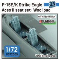 F-15E/K Strike Eagle Aces II seat set - Wool pad