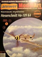 Niemiecki myliwiec Messerschmitt Me-109 K4